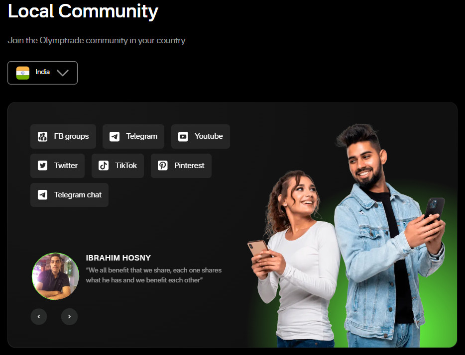 olymp trade reviews in india